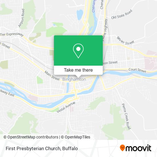 First Presbyterian Church map