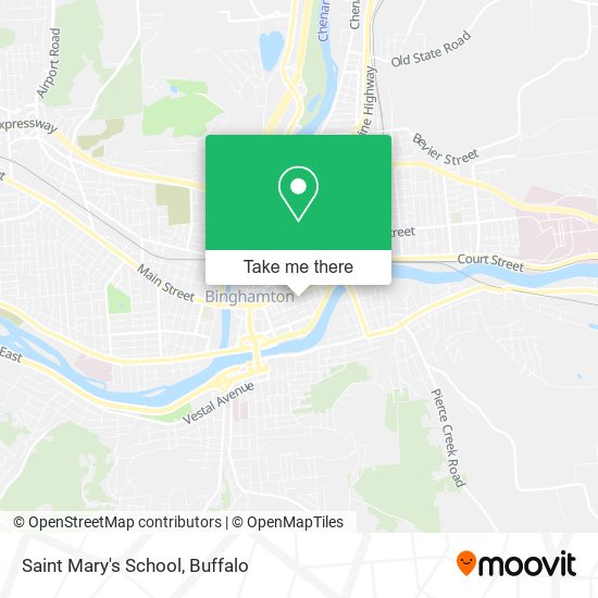 Saint Mary's School map