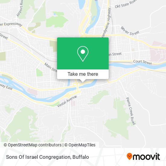 Mapa de Sons Of Israel Congregation