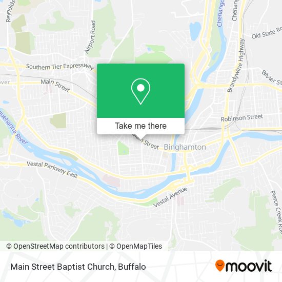 Mapa de Main Street Baptist Church