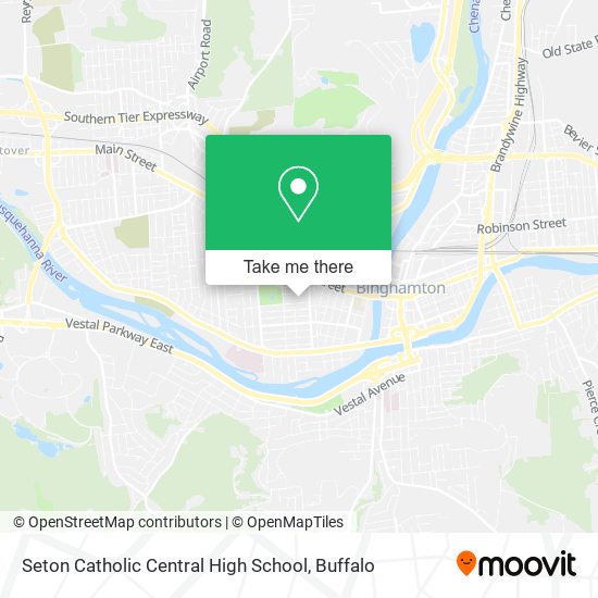 Mapa de Seton Catholic Central High School