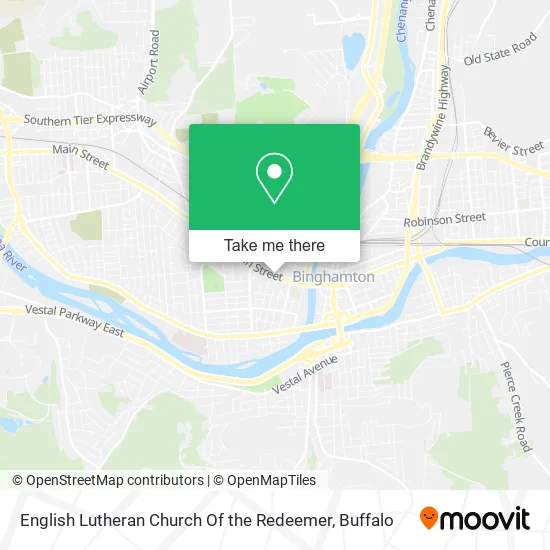 Mapa de English Lutheran Church Of the Redeemer