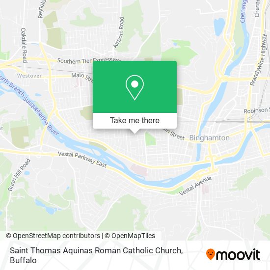 Saint Thomas Aquinas Roman Catholic Church map