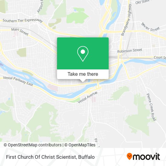 First Church Of Christ Scientist map