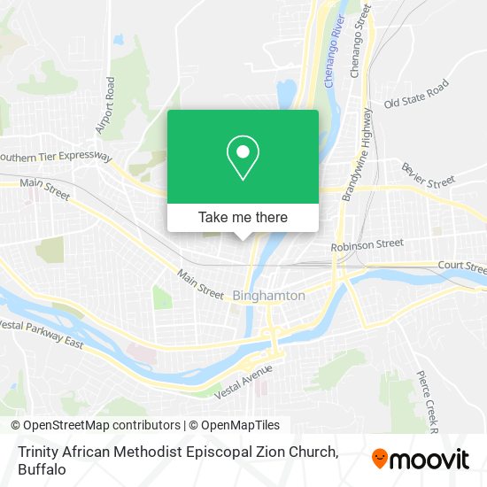 Mapa de Trinity African Methodist Episcopal Zion Church