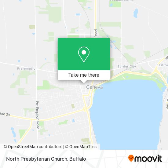 North Presbyterian Church map