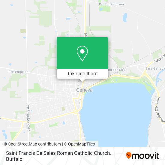 Mapa de Saint Francis De Sales Roman Catholic Church