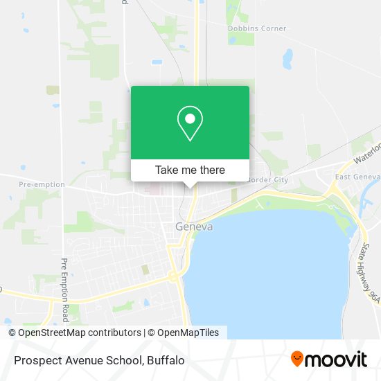 Mapa de Prospect Avenue School