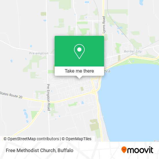 Mapa de Free Methodist Church