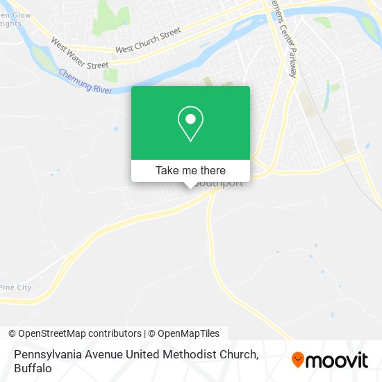 Mapa de Pennsylvania Avenue United Methodist Church
