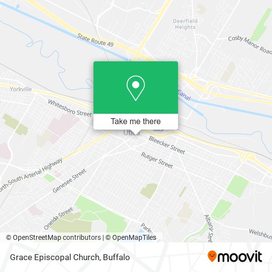 Mapa de Grace Episcopal Church
