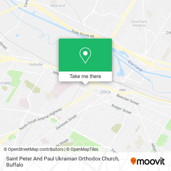 Mapa de Saint Peter And Paul Ukrainian Orthodox Church