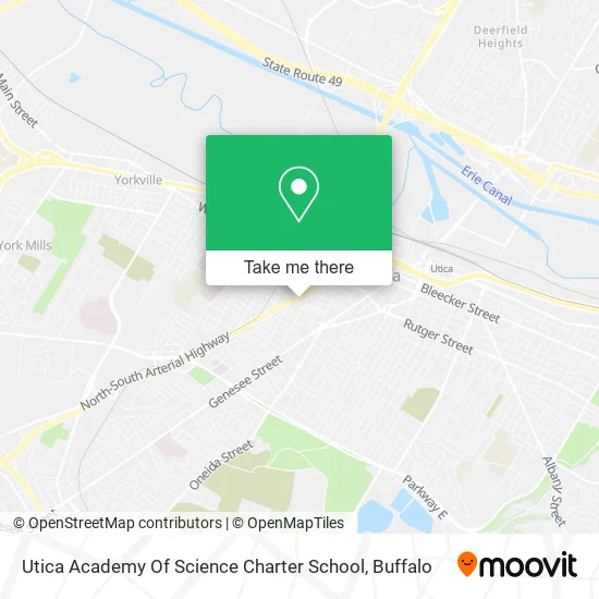 Utica Academy Of Science Charter School map