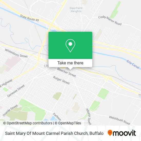 Mapa de Saint Mary Of Mount Carmel Parish Church