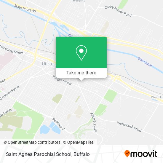 Mapa de Saint Agnes Parochial School
