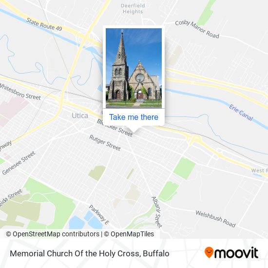 Mapa de Memorial Church Of the Holy Cross