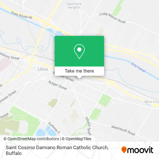 Saint Cosimo Damiano Roman Catholic Church map