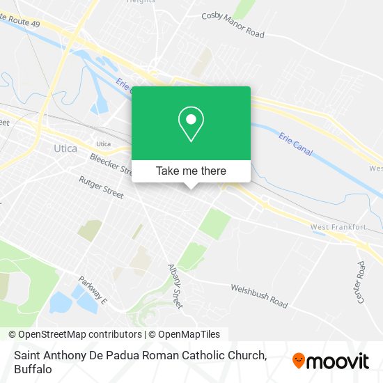 Saint Anthony De Padua Roman Catholic Church map