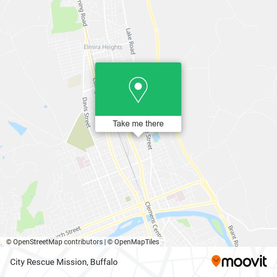 City Rescue Mission map