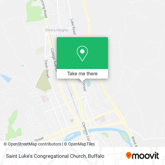 Saint Luke's Congregational Church map