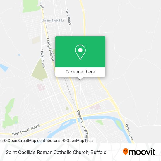 Mapa de Saint Cecilia's Roman Catholic Church