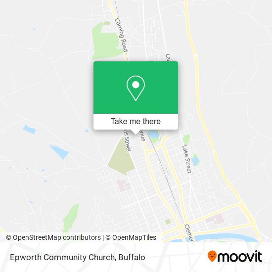 Epworth Community Church map