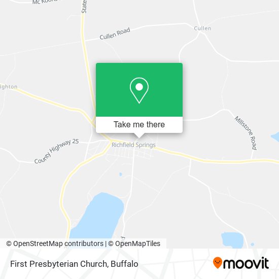 First Presbyterian Church map