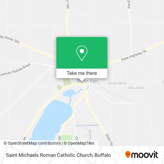 Saint Michaels Roman Catholic Church map