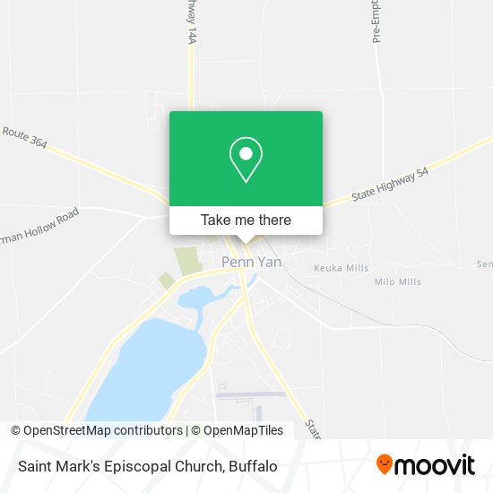 Saint Mark's Episcopal Church map