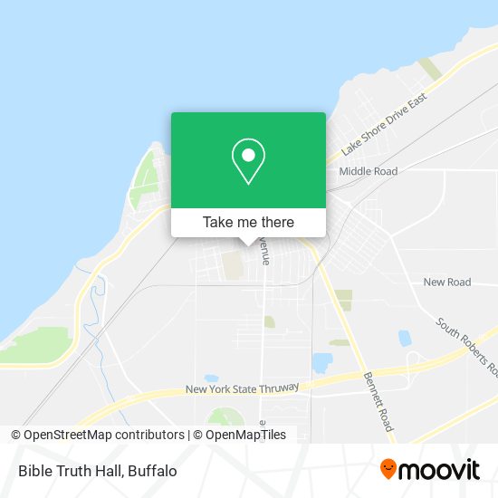 Mapa de Bible Truth Hall