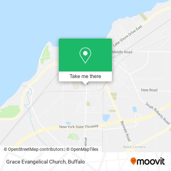 Mapa de Grace Evangelical Church