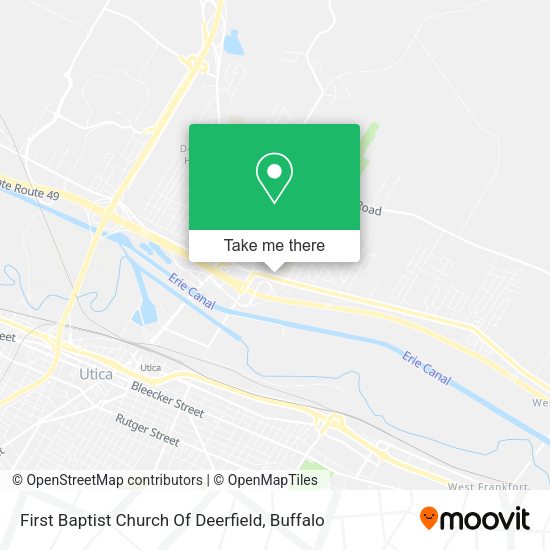 First Baptist Church Of Deerfield map