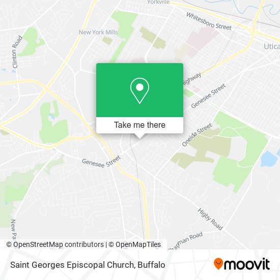 Saint Georges Episcopal Church map