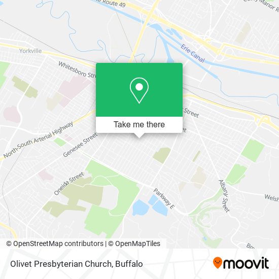 Mapa de Olivet Presbyterian Church