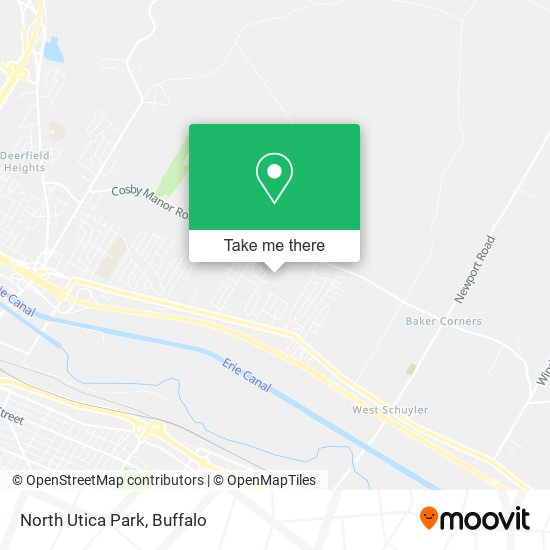 Mapa de North Utica Park