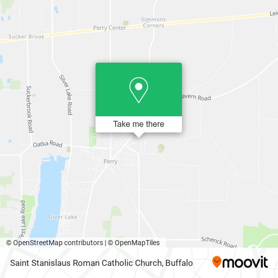 Saint Stanislaus Roman Catholic Church map