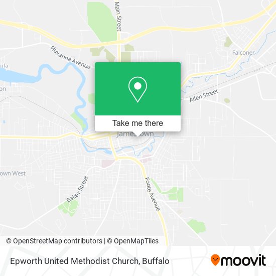 Mapa de Epworth United Methodist Church