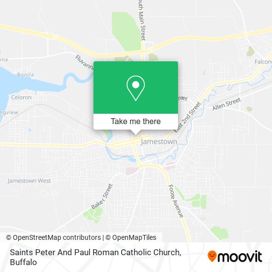 Saints Peter And Paul Roman Catholic Church map