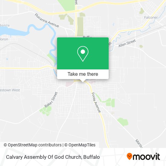 Mapa de Calvary Assembly Of God Church