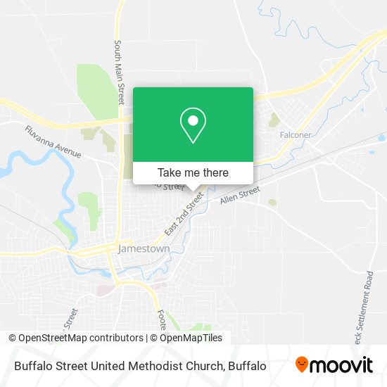 Buffalo Street United Methodist Church map