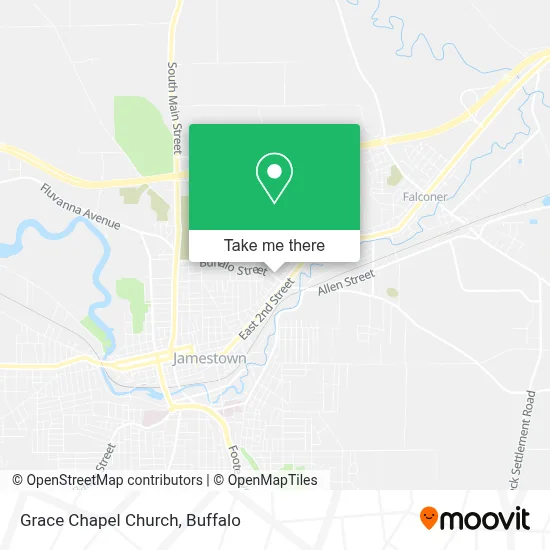 Grace Chapel Church map