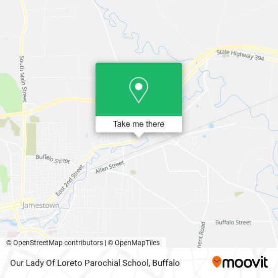 Our Lady Of Loreto Parochial School map