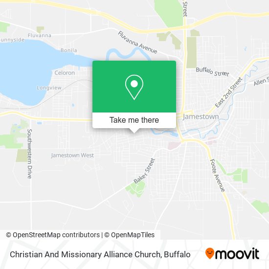 Christian And Missionary Alliance Church map