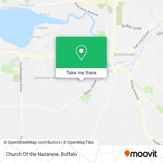 Church Of the Nazarene map