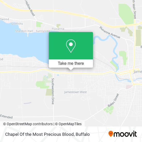 Chapel Of the Most Precious Blood map