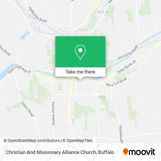 Christian And Missionary Alliance Church map