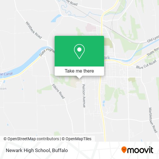 Mapa de Newark High School