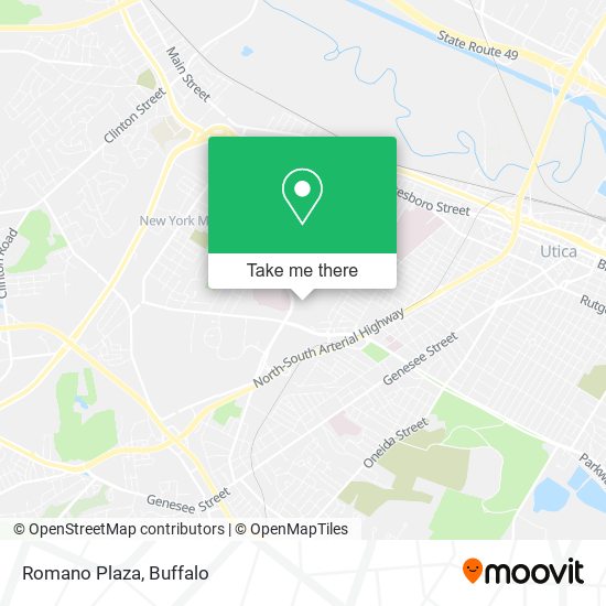 Mapa de Romano Plaza
