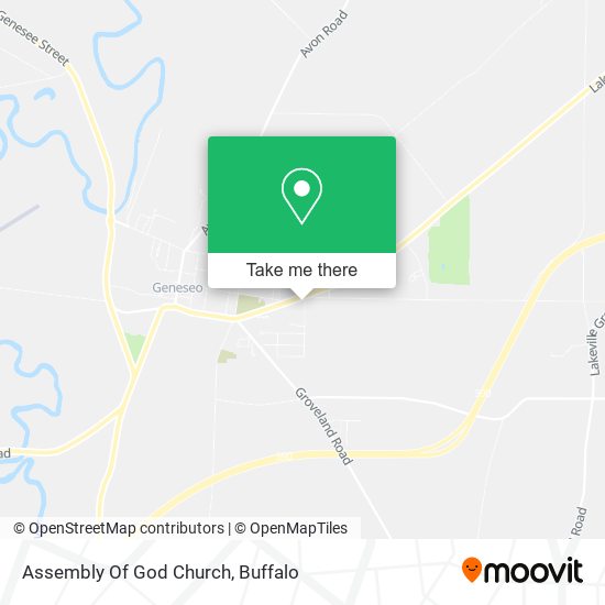 Mapa de Assembly Of God Church