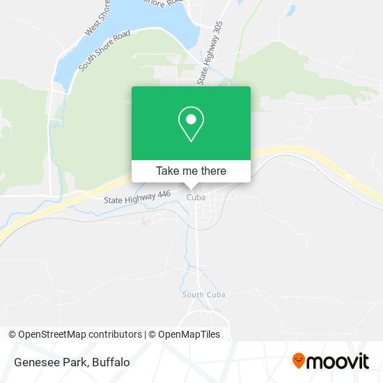Mapa de Genesee Park